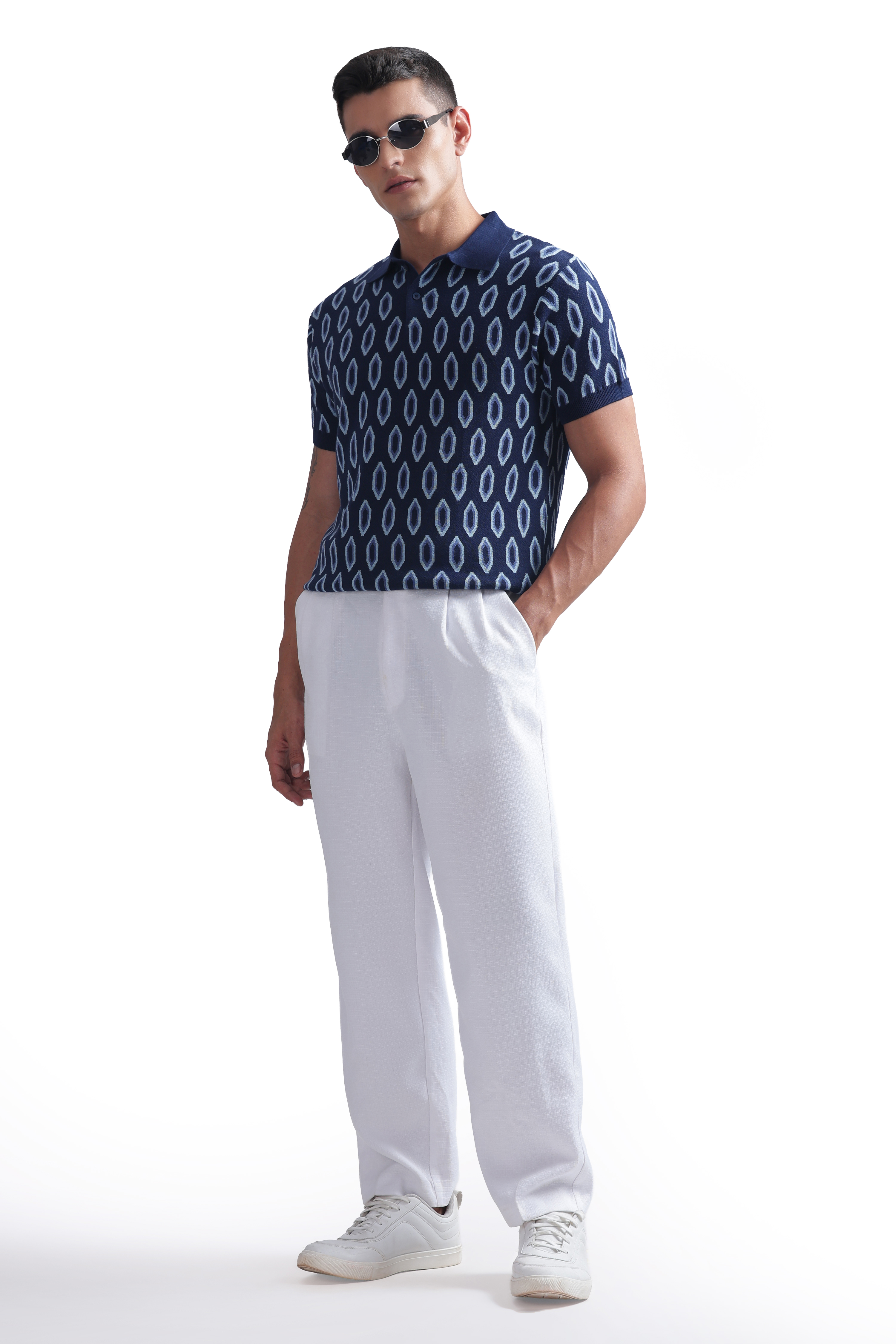 Timeless Weave Polo T-Shirt
