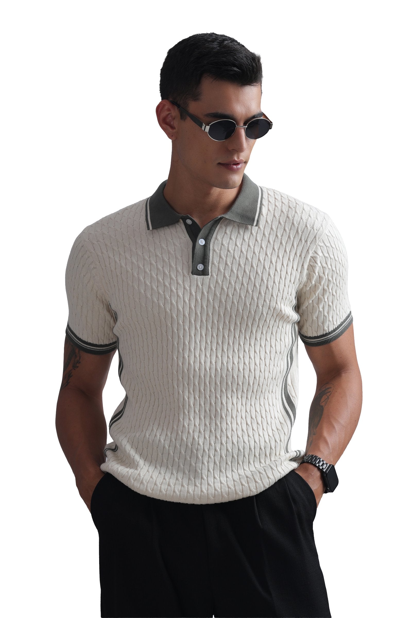 Legacy Knit Polo T-Shirt