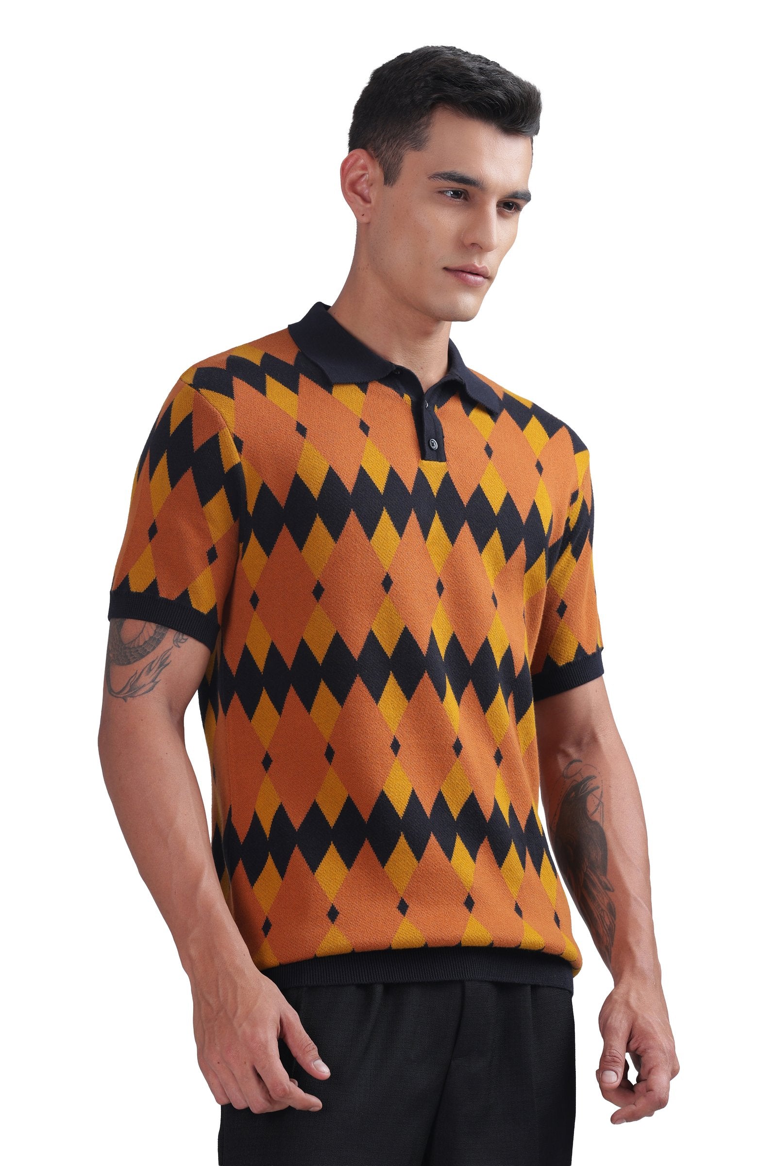 Vintage Crest Polo T-Shirt
