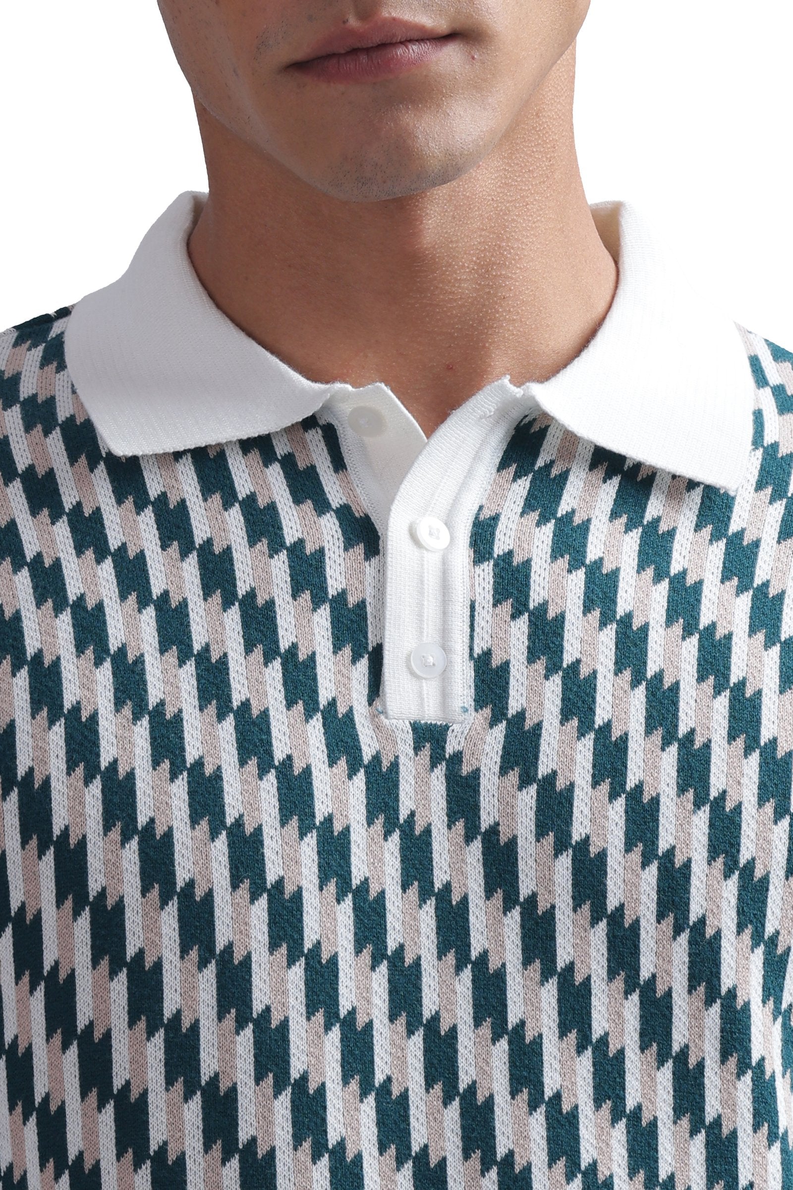 Eterna knitted Polo