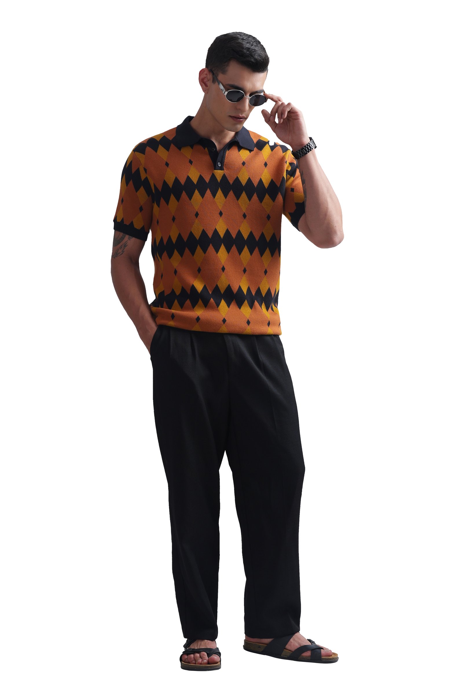 Vintage Crest Polo T-Shirt