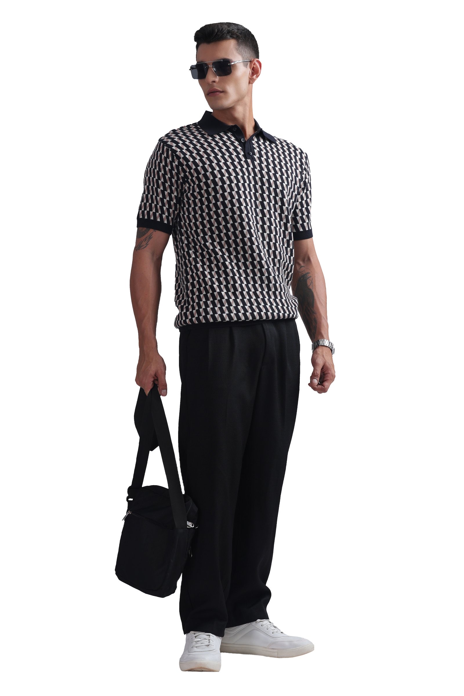 Veloure Polo T-Shirt