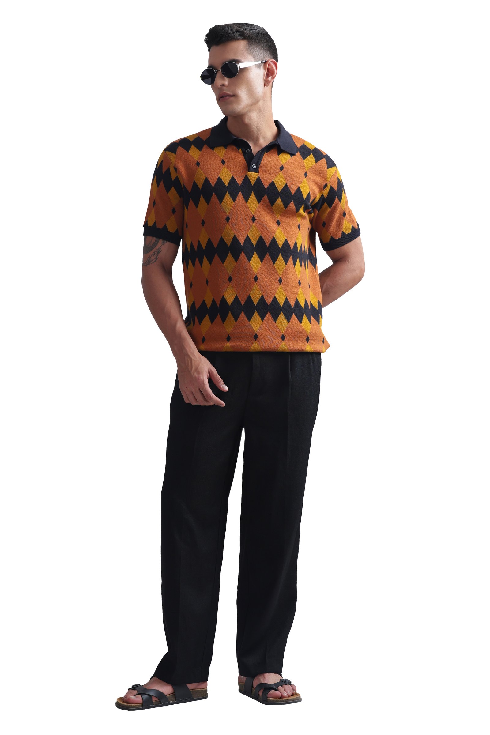 Vintage Crest Polo T-Shirt